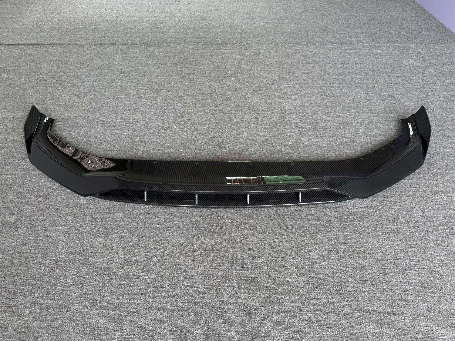 High Quality ALN Style Dry Carbon Fiber Front Lip Front Bumper Lip Front Bumper Spoiler for  5 Series G30 G38 2021-2023
